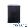 Шафа настінна GEAR 15U 19" 600x600x750 мм, + полка 19", black (GWMSN-15U-600-600)