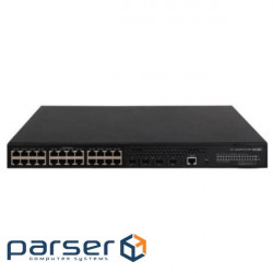 H3C S5024PV3-EI L2 Ethernet Switch with 24*10/100/1000Base-T Ports and 4*1000Base (LS-5024PV3-EI-GL)