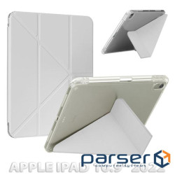 Чохол до планшета BeCover Ultra Slim Origami Transparent Apple iPad 10.9" 2022/24/11" 2025 Gray (712939)