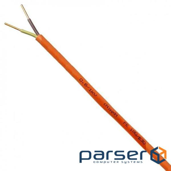 Вогнестійкий безгалогенний кабель (N)HXH FE180 / E30 2x1,5 0,66 / 1kV