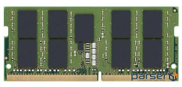 Пам"ять сервера Kingston DDR4 3200 32GB ECC SO-DIMM (KTD-PN432E/32G)