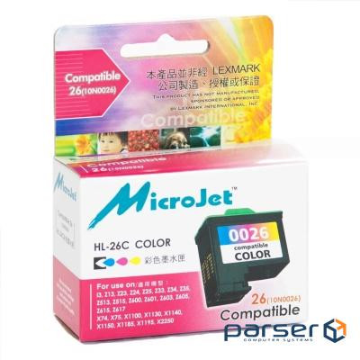 Картридж Microjet LEXMARK Z13/23/33 Col (10N0026) (HL-26C)
