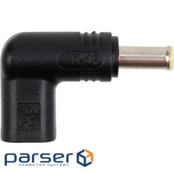 Адаптер PowerPlant USB Type-C на DC 5.5x3.0 мм (CC360680)