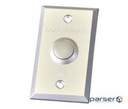 The exit button Yli Electronic ABK-800A made of aluminum is recessed 