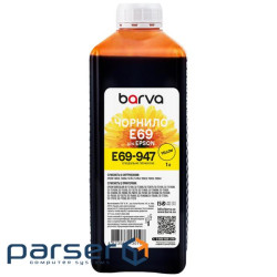Чорнило Barva Epson T69, 1 л, Pigm, Yellow (E69-947)