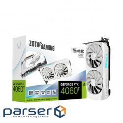 Відеокарта Zotac GAMING GeForce RTX 4060 Ti 8GB Twin Edge OC White Edition