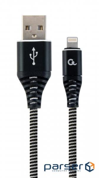 Дата кабель USB 2.0 AM to Type-C 1.0m Cablexpert (CC-USB2B-AMCM-1M-BW)