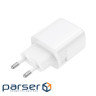 Зарядний пристрій BOROFONE BN27 Fuente 1xUSB-C PD20W + 1xUSB QC3.0 White (6941991120268)