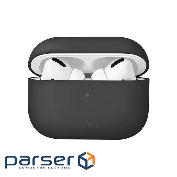 Чохол для навушників Uniq Lino AirPods Pro 2 gen Silicone Ash Grey (8886463683521)