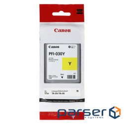 Chornilo Zhovte 55 ml for TM-240/340 CANON PFI-030 Yellow (55ml) (3492C001AA)
