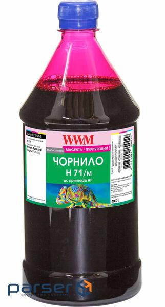 Чорнило WWM HP №711 1000г Magenta (H71/M-4)