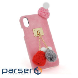Накладка Пухнаста Шапки iPhone X (13650)