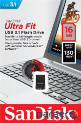 SanDisk 16GB USB 3.0 Ultra Fit USB Drive (SDCZ430-016G-G46)