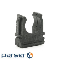 Кріплення для гофри / труби чорна 16мм (пач. 100шт. ціна за пачку) (YT21330) ) (YT21330)