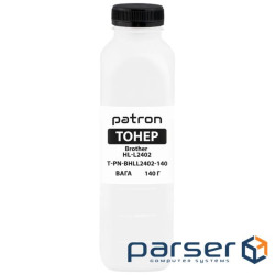 Тонер Brother HL-L2402 флакон, 140 г Patron (PN-BHLL2402-140)