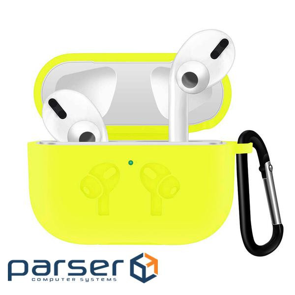 Чохол для навушників BeCover Silicon Protection для Apple AirPods Pro Yellow (704506)