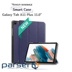 Чохол до планшета BeCover Smart Case Samsung Galaxy Tab A11 Plus SM-X236B 11.0" Deep Blue (713994)