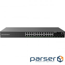Grandstream GWN7803, Enterprise Layer 2+ Managed Network Switch, 24-ports Gigabit Ethernet, 4-SFP, D