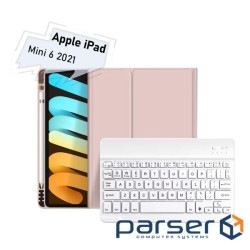 Чохол до планшета BeCover with keyboard Apple iPad Mini 6 2021 Pink (712990)