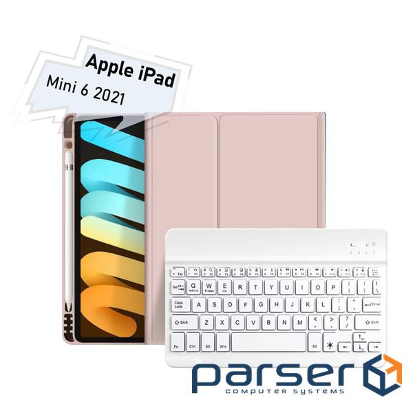 Чохол до планшета BeCover with keyboard Apple iPad Mini 6 2021 Pink (712990)