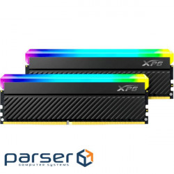 Модуль пам'яті ADATA XPG Spectrix D45G RGB Black DDR4 3600MHz 32GB Kit 2x16 (AX4U360016G18I-DCBKD45G)