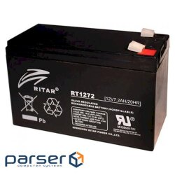 Акумуляторна батарея RITAR RT1272B Black (12В, 7.2Ач)