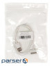 Дата кабель USB 2.0 AM to Apple 30pin 1.0m PowerPlant (DV00DV4045)
