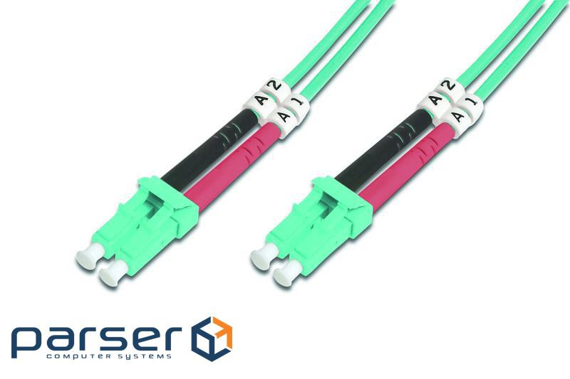 Optical patch cord Digitus LC/UPC-LC/UPC, 50/125, OM3, duplex, 1m (DK-2533-01/3)