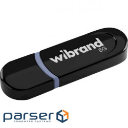 Флешка WIBRAND Panther 8GB USB2.0 Black (WI2.0/PA8P2B)