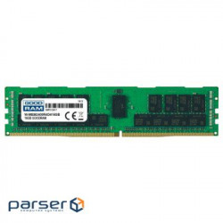 Оперативна пам'ять Goodram 16GB 2666MHz DDR4 ECC Registered DIMM 2Rx4 (W-MEM2666R4D416G)