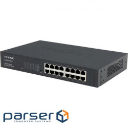 Network switch Cisco SG350X-48-K9-EU Тип - управляемый 3-го уровня, форм-фактор - в стойку, количество портов - 54, порты - SFP+, Gigabit Ethernet, комбинированный, возможность удаленного управления - управляемый, коммутационная способность - 176 Гбит/ с, размер таблицы МАС-адресов - 64000 Кб, корпус - Металический, 48x10/ 100/ 1000TX, 2хSFP+ TP-Link TL-SG1016DE