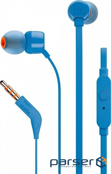 Навушники JBL T110 Blue (JBLT110BLU)