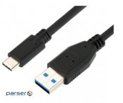 Cable devices Gutbay USB-C-3.0A M/M 1.0m,(USB3.0) 3xShield AWG24+28 D=4mm (78.01.2824-50)