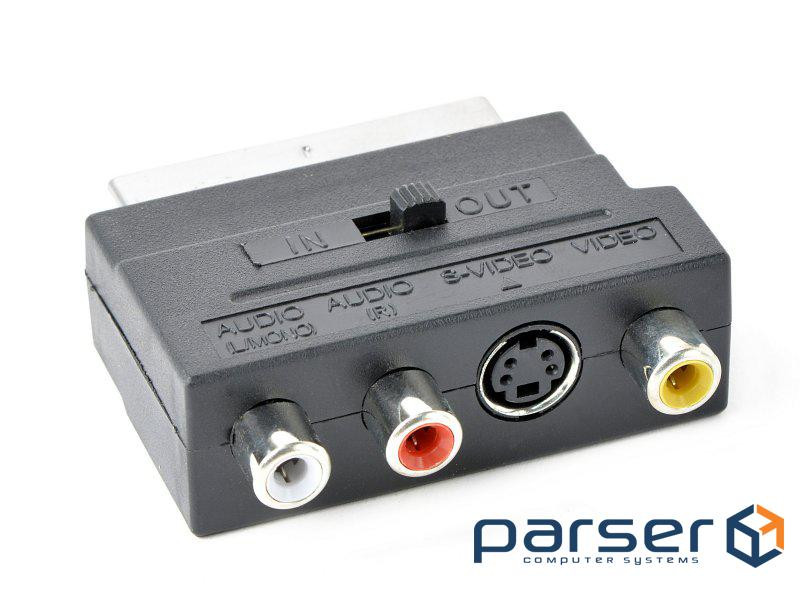 Адаптер SCART/RCA/S-VIDEO Cablexpert (CCV-4415)