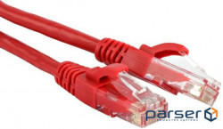 Patch cord cast Gembird PP12-2M Красного цвета AWG26 Gembird PP12-2M c (PP12-2 M/R (Красный))