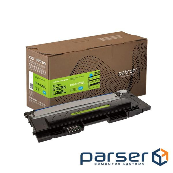 Тонер-картридж Patron Samsung CLT-409S Green Label, cyan (PN-C409GL)