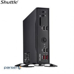 Shuttle System DS10U Whiskey Lake-U Cel4205U i3/i5/i7 Max.32GB DDR4 USB/HDMI/DP Retail