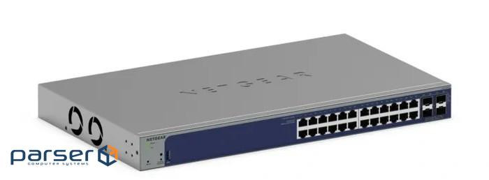 Netgear 24Port Switch 10/100/1000 GS728TX 4xSFP+ (GS728TX-300EUS)