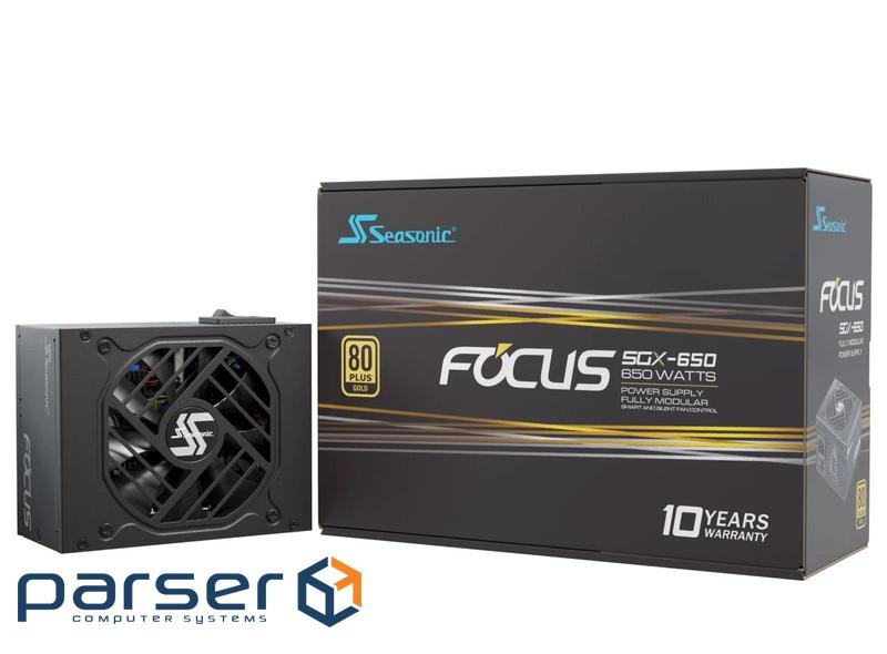 Блок живлення Seasonic 650W (FOCUS-SGX-650)