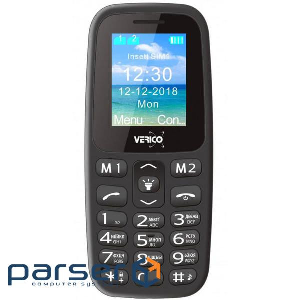 Мобільний телефон Verico Classic A183 Black (4713095608247)
