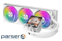 Система охолодження для комп"ютерного процесора DARK FLASH DV360S MAX, білий (DV360S MAX WHITE)