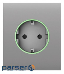 Розумна розетка Ajax CenterCover fog (000038800)