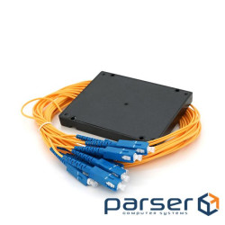 PLC splitter: 1x8 SC / UPC Merlion ML-OP-S625