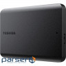 Portable hard drive TOSHIBA Canvio Basics 2TB USB3.2 Black (HDTB520EK3AA)