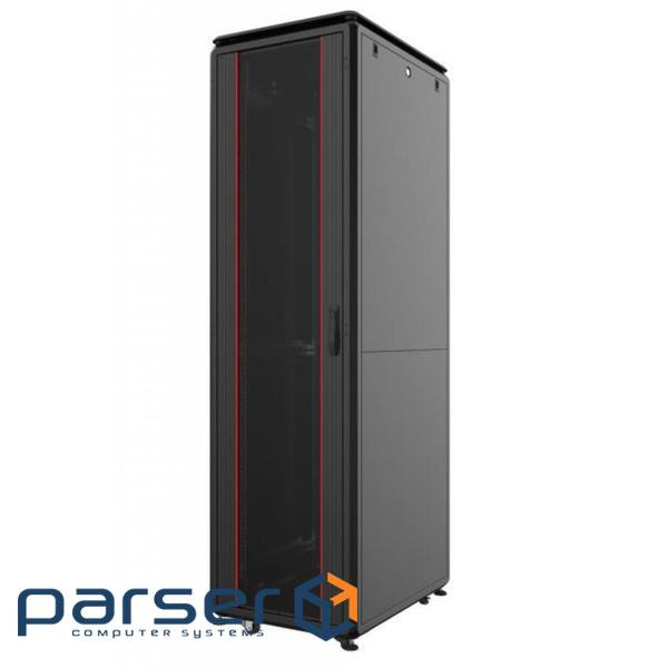 Шафа MIRSAN GTV 19" 22U 600x800, RAL 9005 (MR.GTV22U68DE.01)