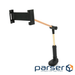 Настільна підставка для планшета YT121, Black / Gold, Box VOLTRONIC