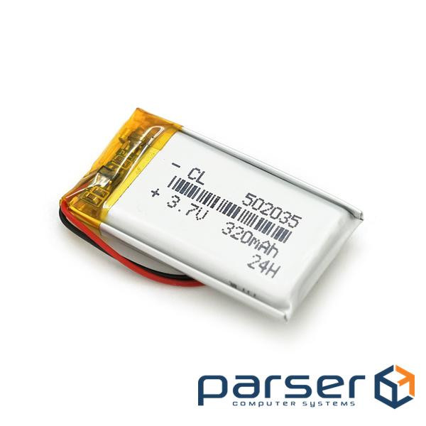 Літій-полімерний акумулятор 5*20*35mm (Li-ion 3.7В 320мА&middot,год) (502035) ) (502035)