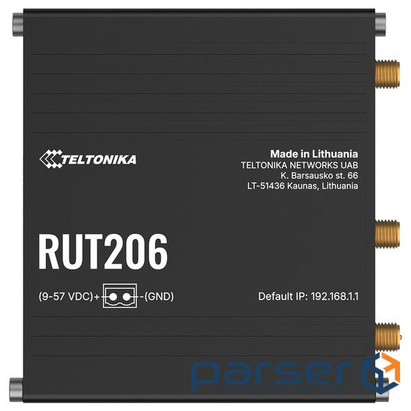 Маршрутизатор Teltonika 4G/ETH/WIFI/RS485 (RUT206)