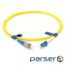 Патчкорд FC/UPC-LC/UPC SM 1м Simplex Slim (UPC-1FCLC(SM)S(ON)S)