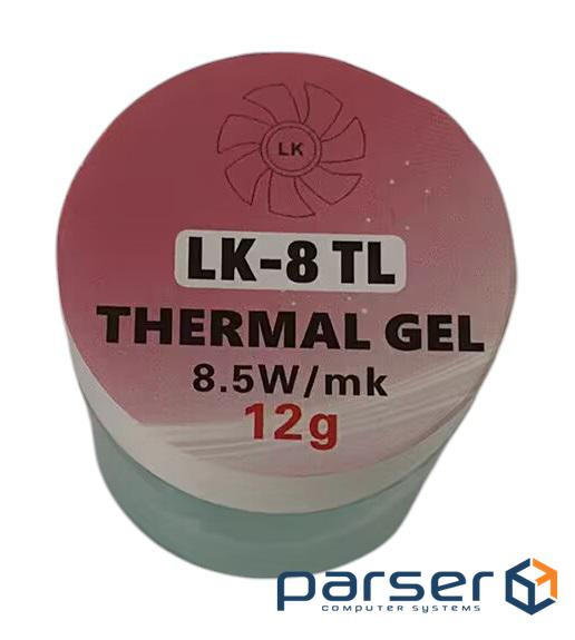 Термопрокладка рідка LK LK-8, 8.5 Вт/мК, 12 г зі шпателем (LK-8-TL-12)
